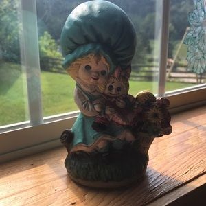 Holly Hobby style ceramic doll